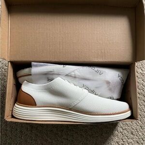 Stylish White and Brown Sneakers for Men